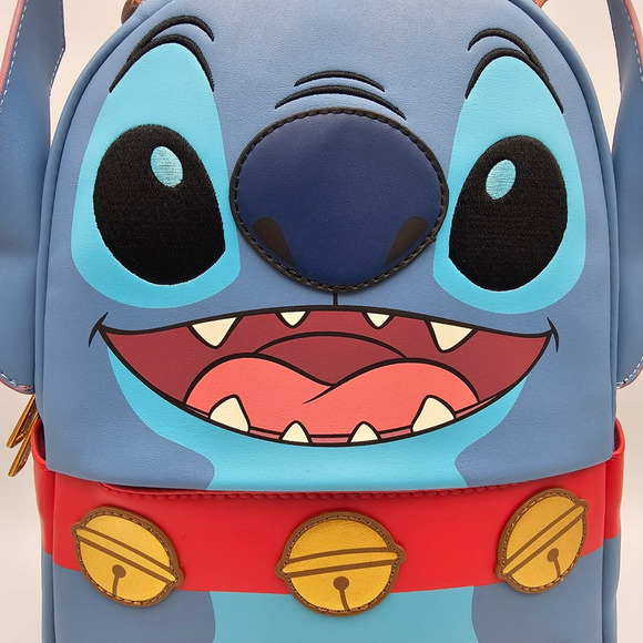Loungefly Disney Lilo & Stitch Reindeer Christmas Mini Backpack New main image 8